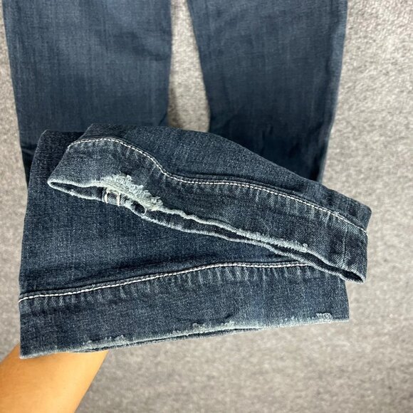 Rock Revival Womens Sora Wide Leg Stretch‎ Jeans Dark Wash Denim Size 25 - Picture 6 of 10